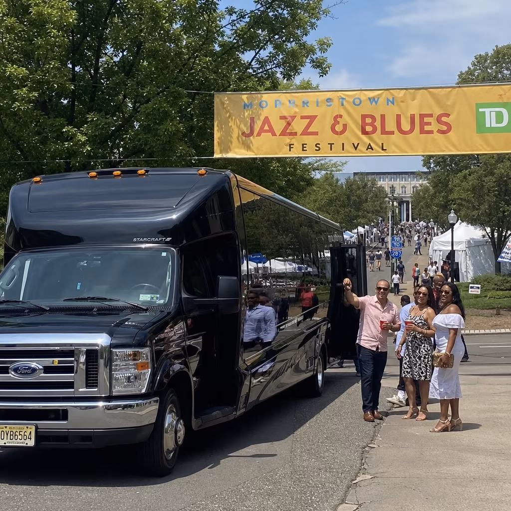 The Complete Guide to Group Bus Transportation for the Morristown Jazz & Blues Festival