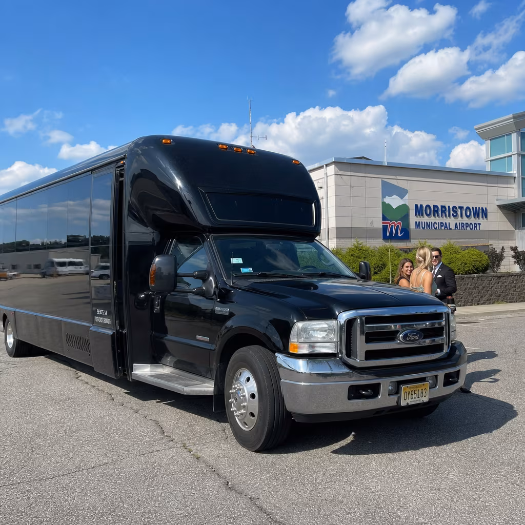 Rent a Bus to Morristown Municipal Airport (MMU)