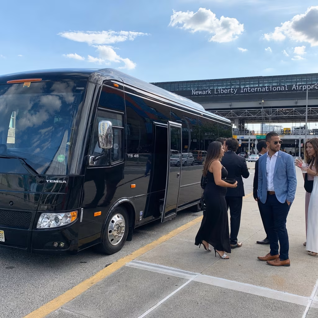 Rent a Bus to Newark Liberty International Airport (EWR)