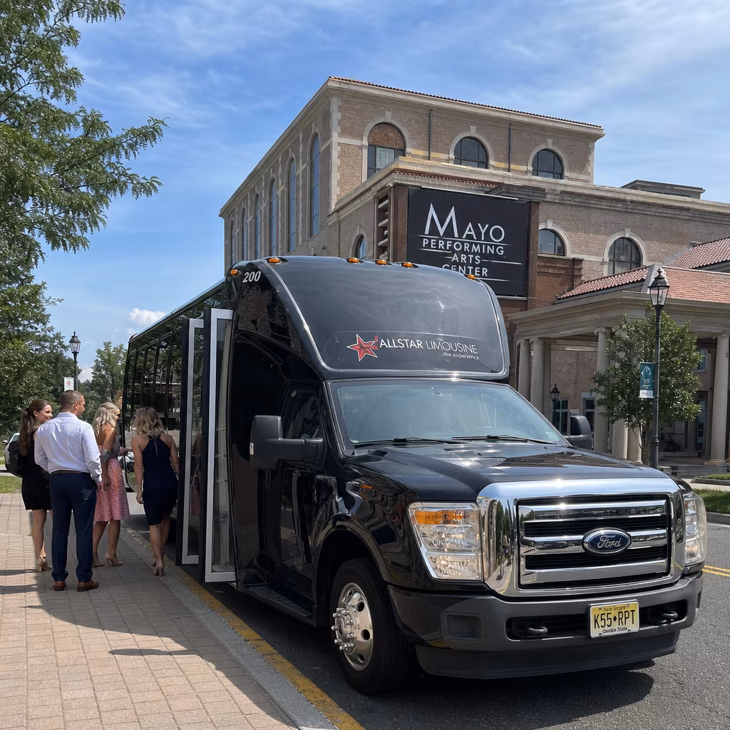 Rent a Bus to Mayo Performing Arts Center