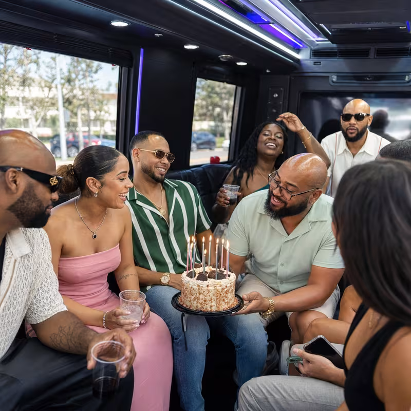 Morristown Birthday Transportation fleet vehicle