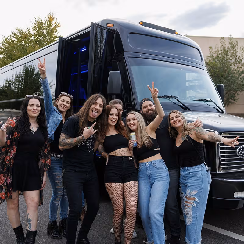 Morristown Concert Transportation fleet vehicle