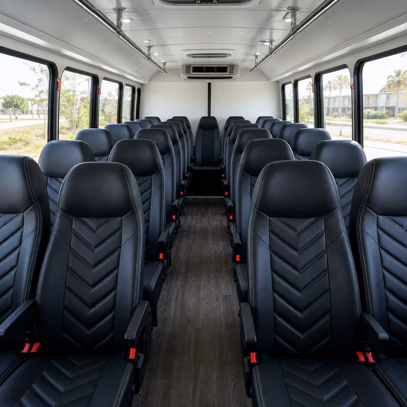 minibus interior