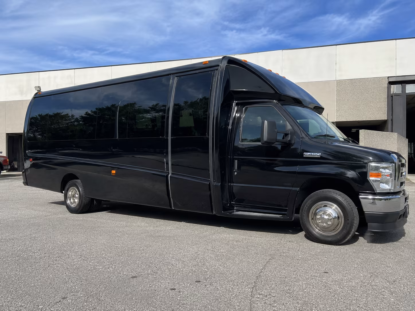Morristown Airport Shuttle & Transportation party bus exterior