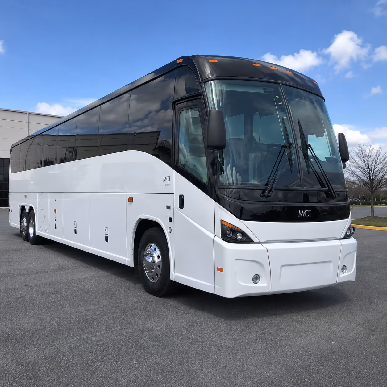 Morristown Airport Shuttle & Transportation party bus exterior