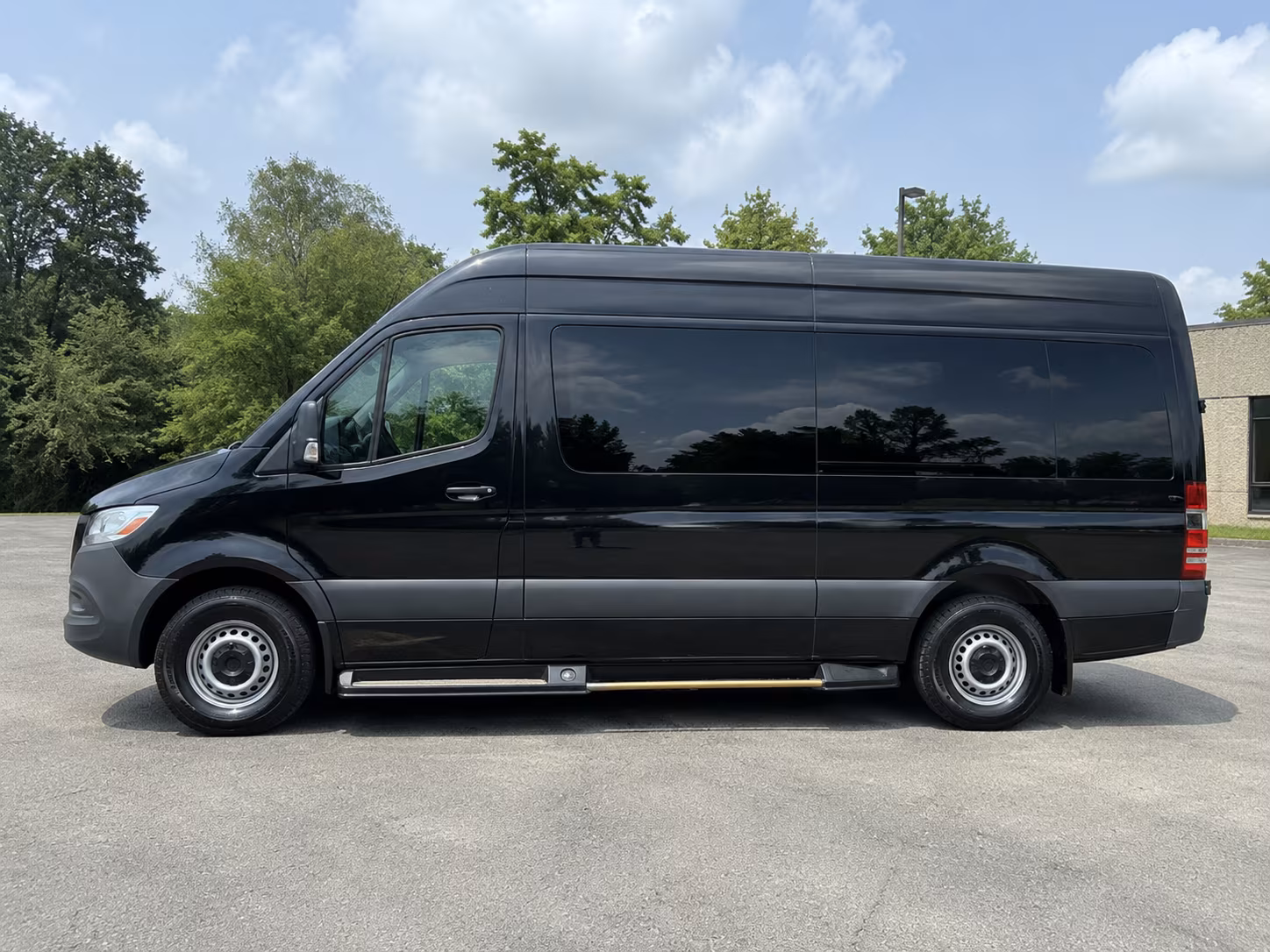 Morristown Airport Shuttle & Transportation party bus exterior