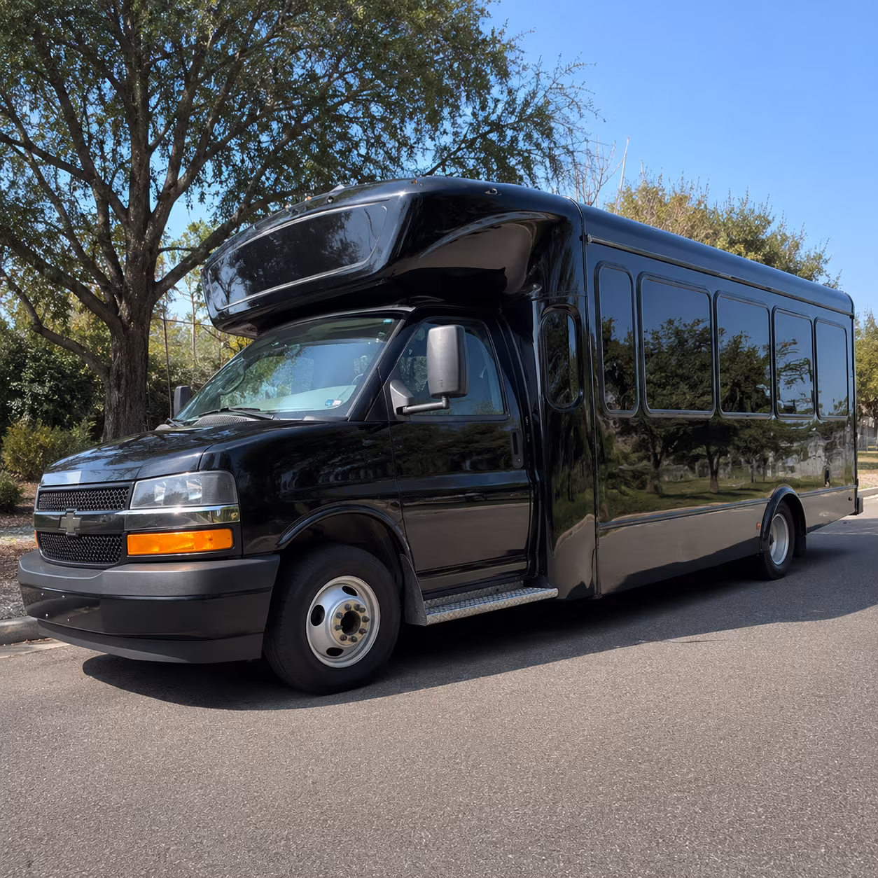 Morristown Prom & Homecoming Transportation onboard seating