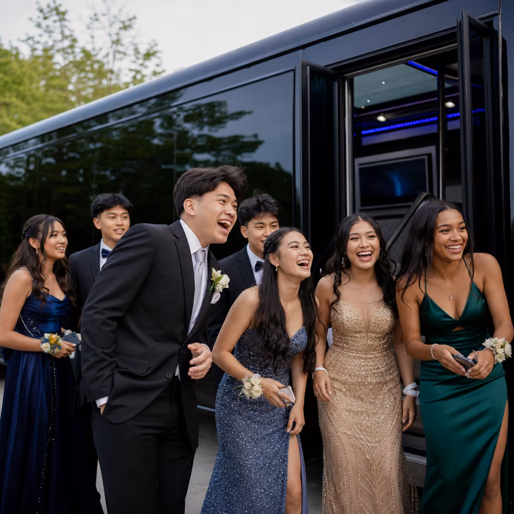 Morristown Prom Party Bus Rental